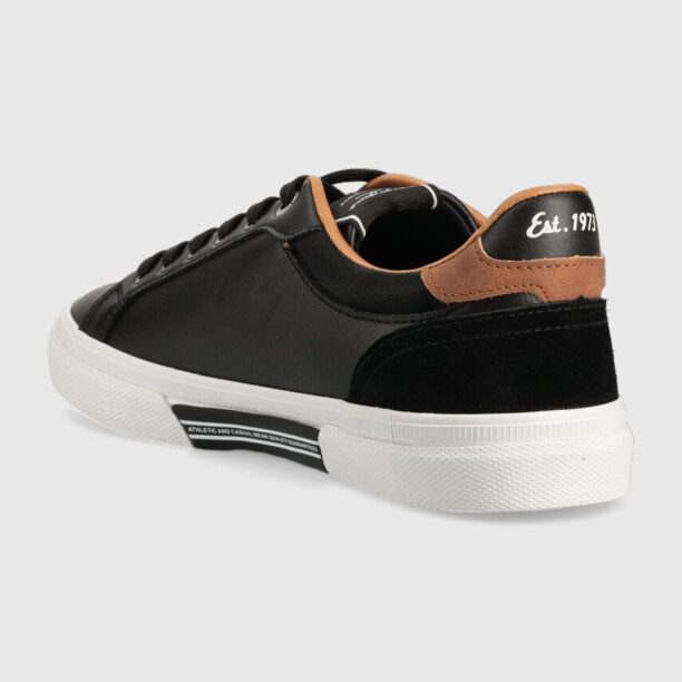 Pepe Jeans sneakers KENTON COURT culoarea negru PMS30839 preţ