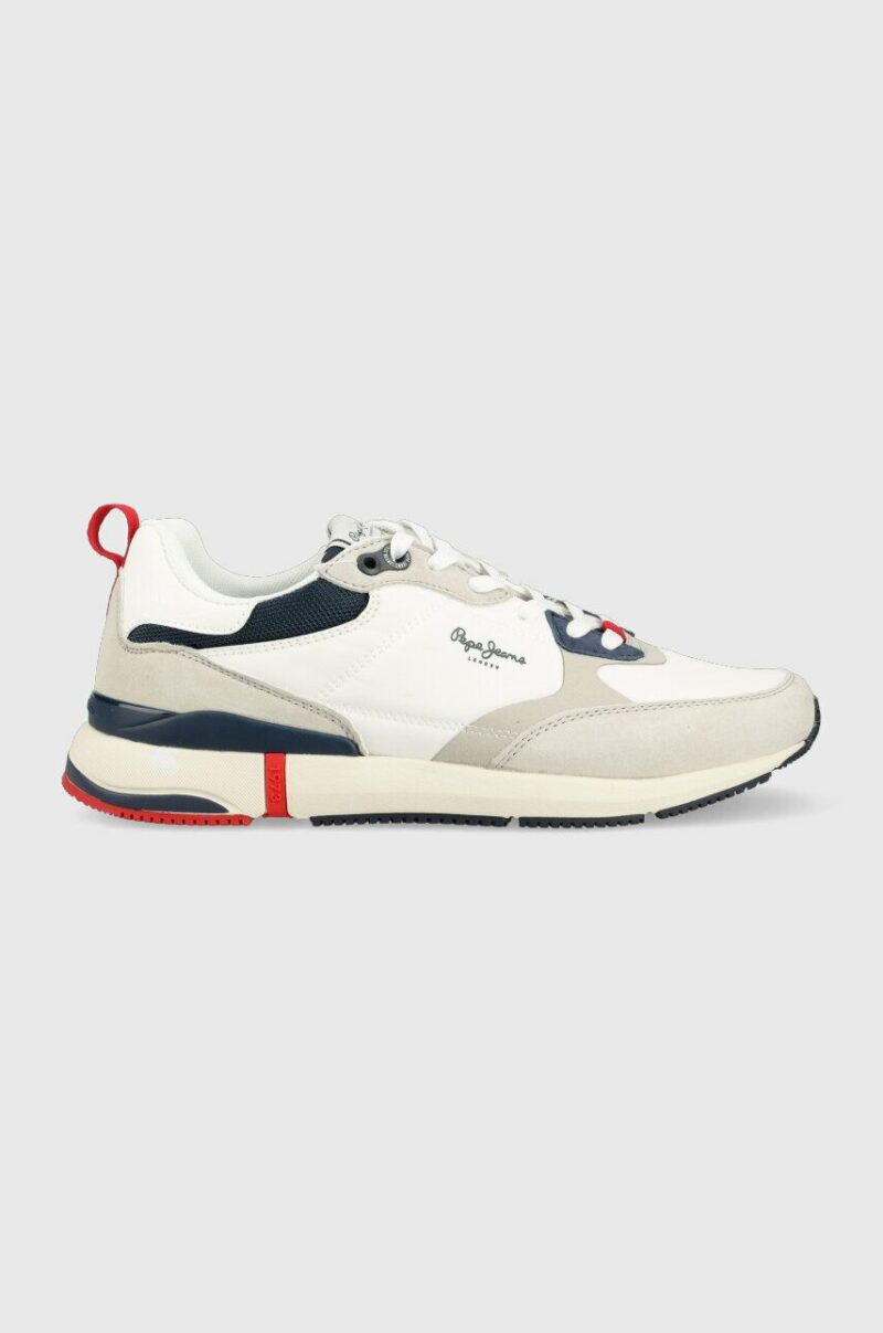 Pepe Jeans sneakers LONDON PRO culoarea alb