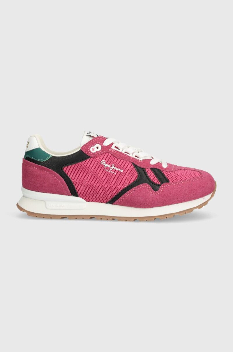 Pepe Jeans sneakers PLS40008 culoarea roz