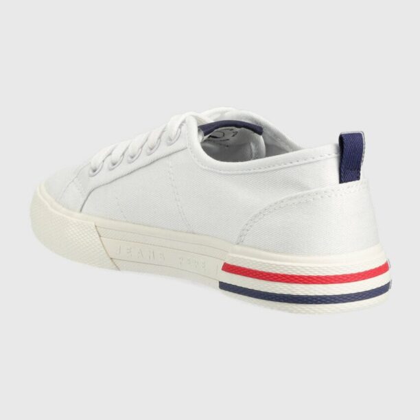 Pepe Jeans sneakers pentru copii BReady Basic culoarea alb preţ