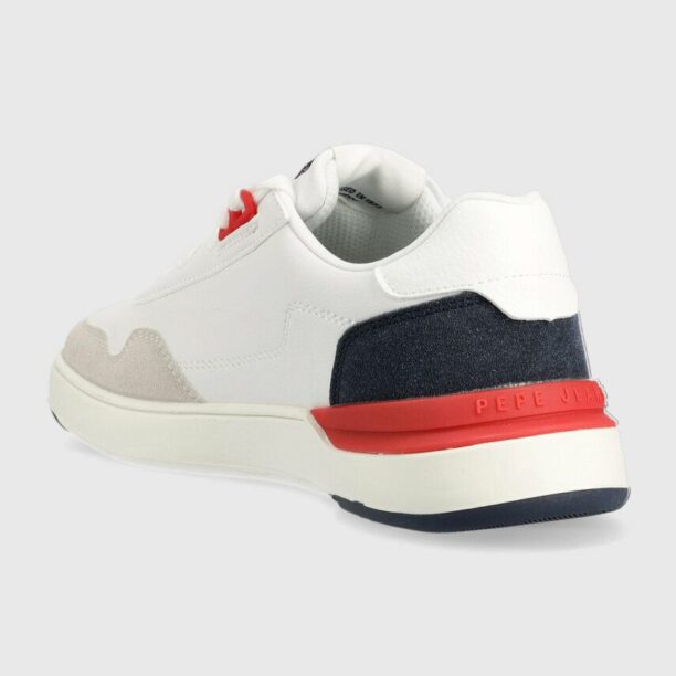 Pepe Jeans sneakers pentru copii Baxter Boy Basket culoarea alb preţ