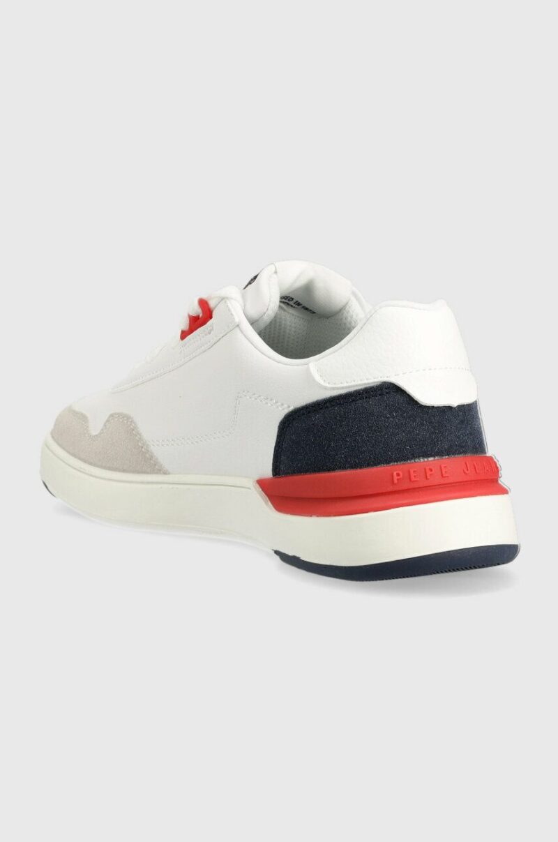 Pepe Jeans sneakers pentru copii Baxter Boy Basket culoarea alb preţ