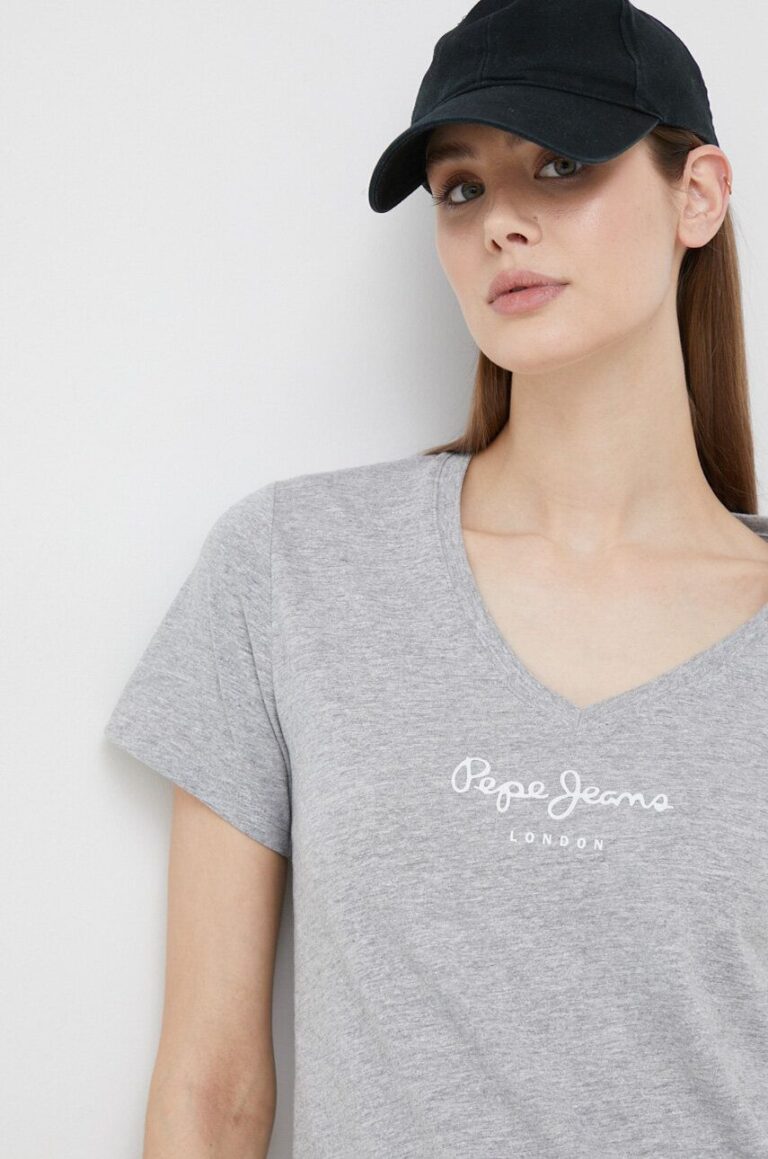 Pepe Jeans tricou Wendy V Neck femei