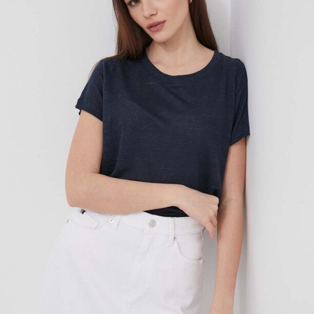 Pepe Jeans tricou de in LILIAN culoarea albastru marin