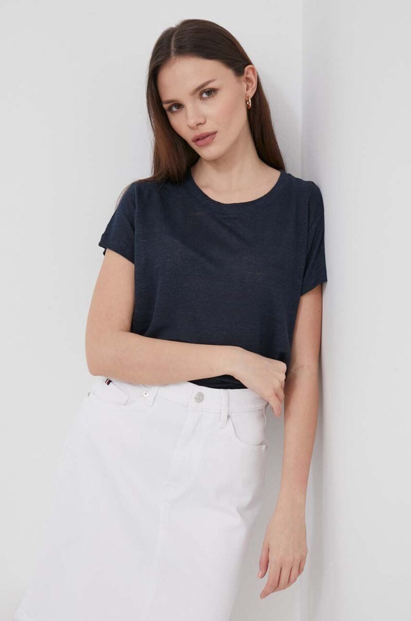 Pepe Jeans tricou de in LILIAN culoarea albastru marin