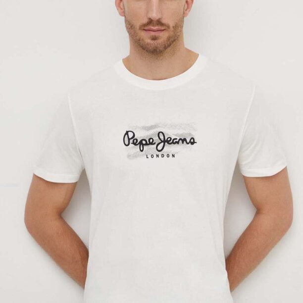 Pepe Jeans tricou din bumbac Castle barbati