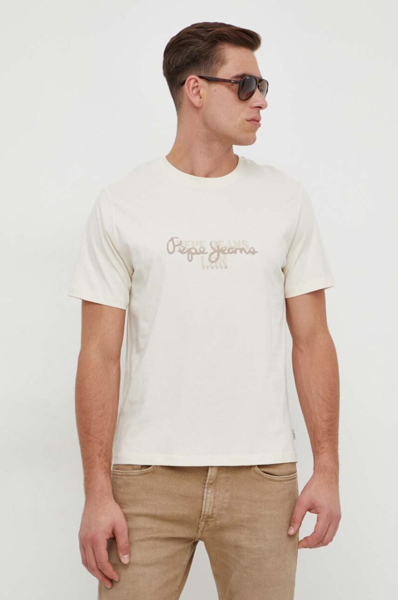 Pepe Jeans tricou din bumbac Chris barbati