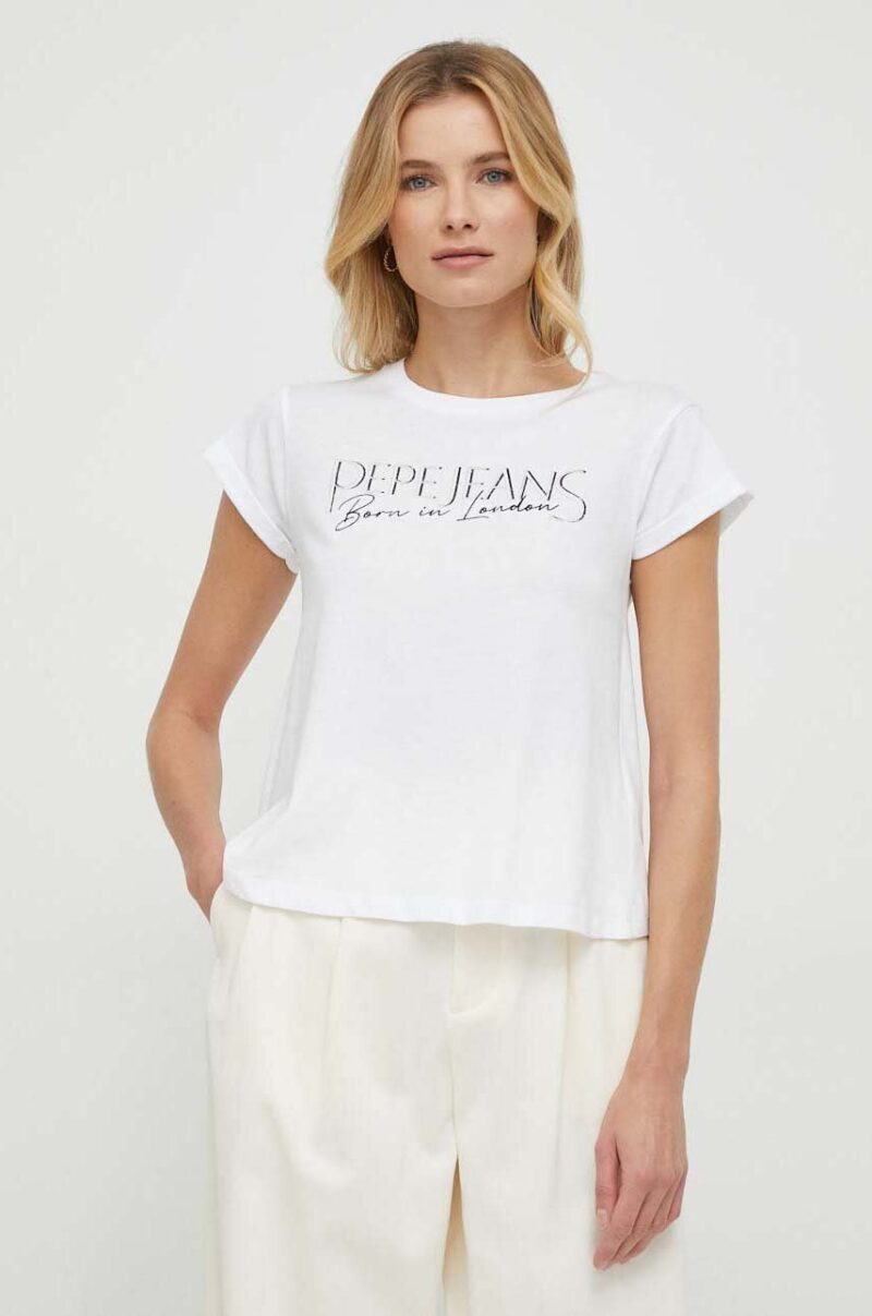 Pepe Jeans tricou din bumbac HANNON femei