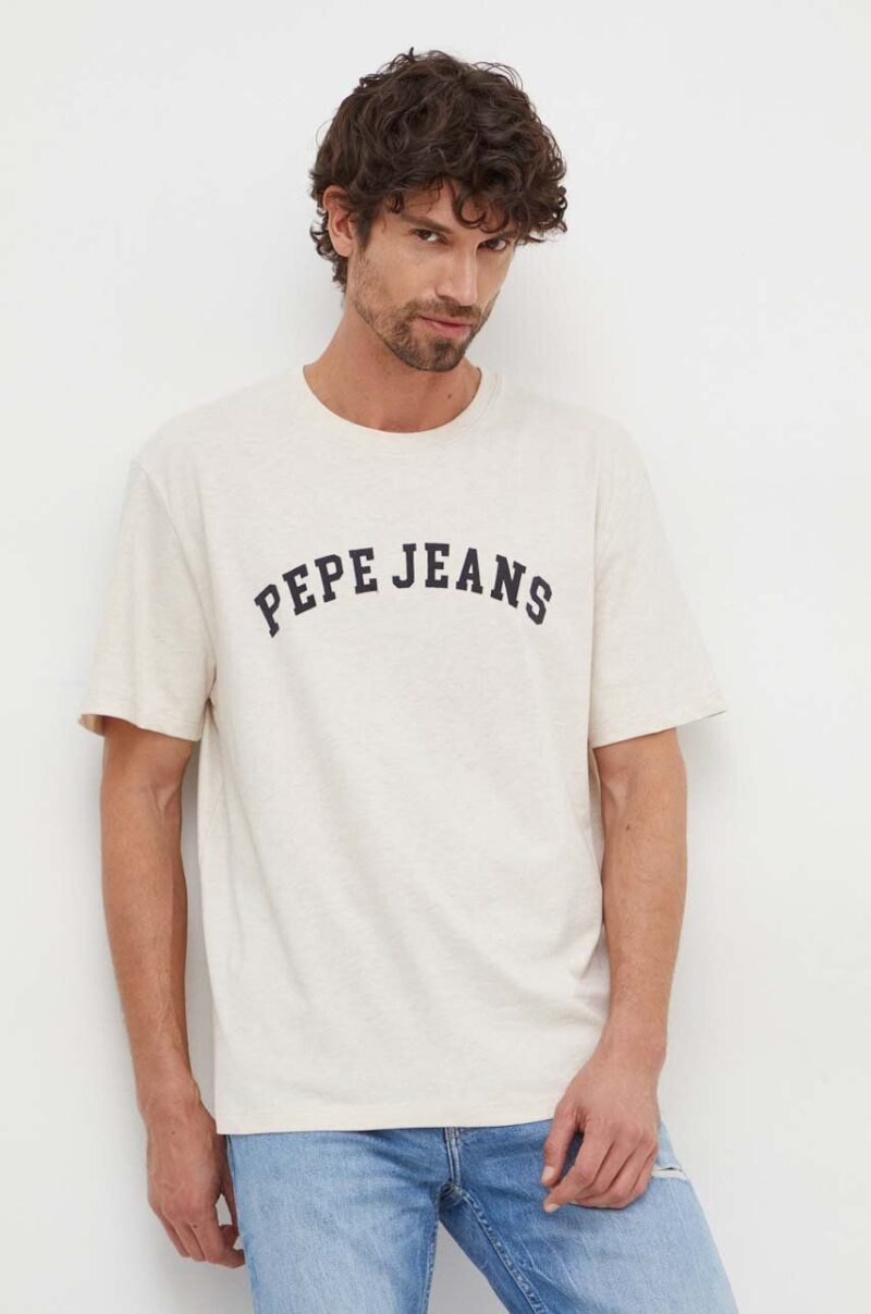 Pepe Jeans tricou din bumbac barbati