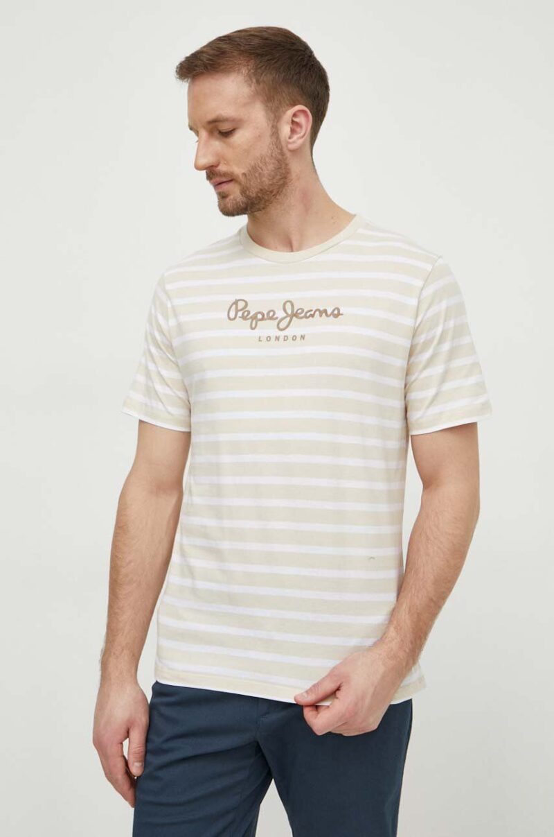 Pepe Jeans tricou din bumbac barbati