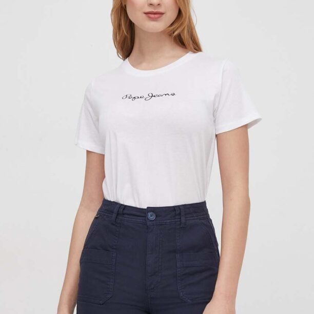 Pepe Jeans tricou din bumbac femei