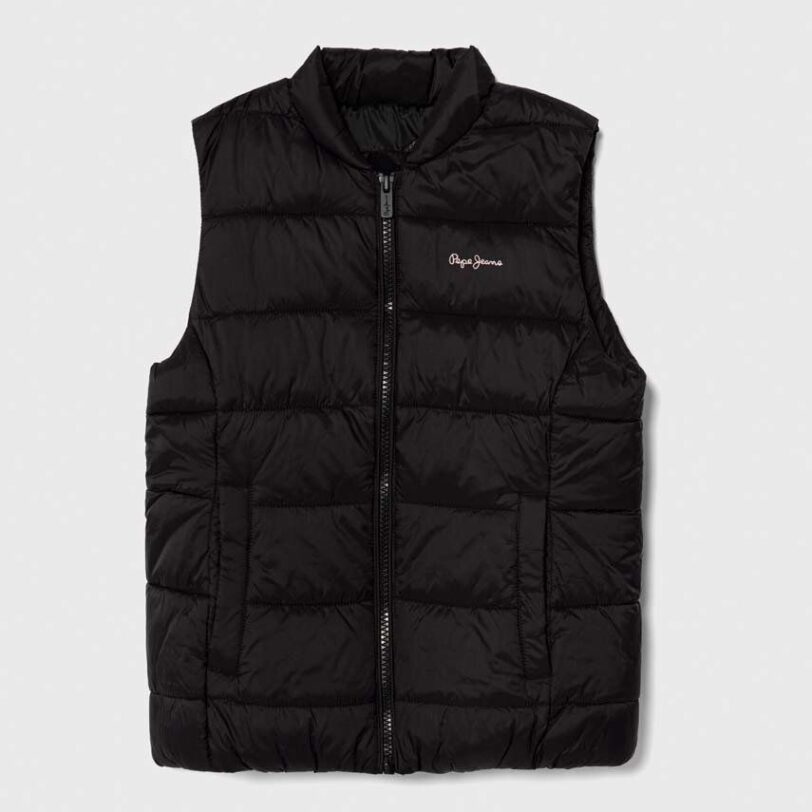 Pepe Jeans vesta copii culoarea negru