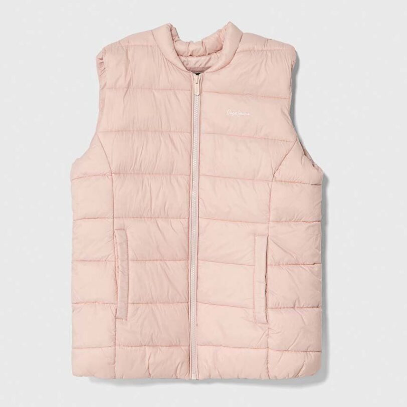 Pepe Jeans vesta copii culoarea roz