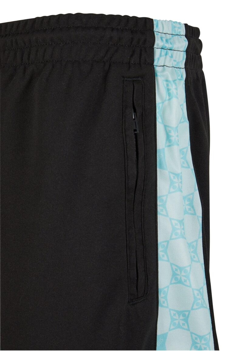 Pequs Pantaloni 'Football'  cyan / albastru deschis / negru preţ