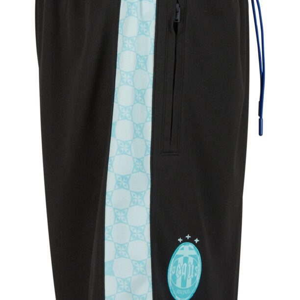 Preţ Pequs Pantaloni 'Football'  cyan / albastru deschis / negru