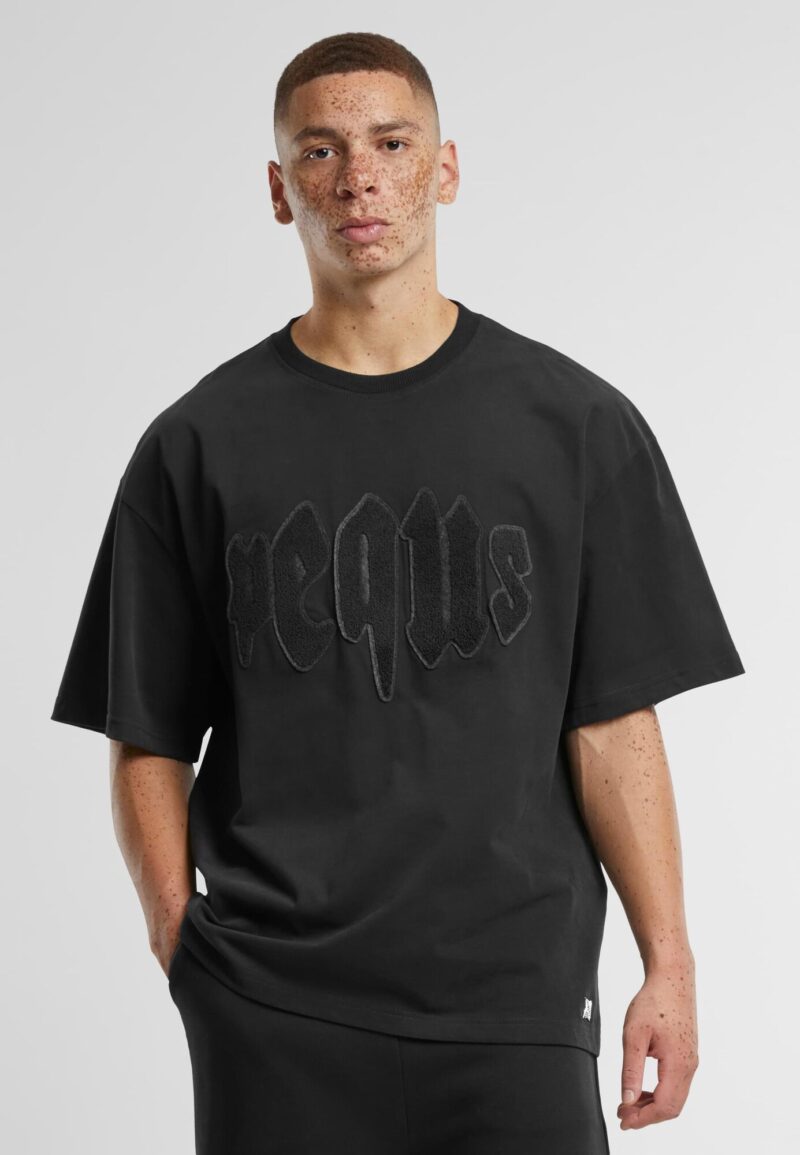 Pequs Tricou  negru preţ