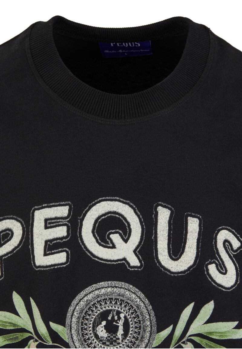 Pequs Tricou  oliv / negru / alb preţ