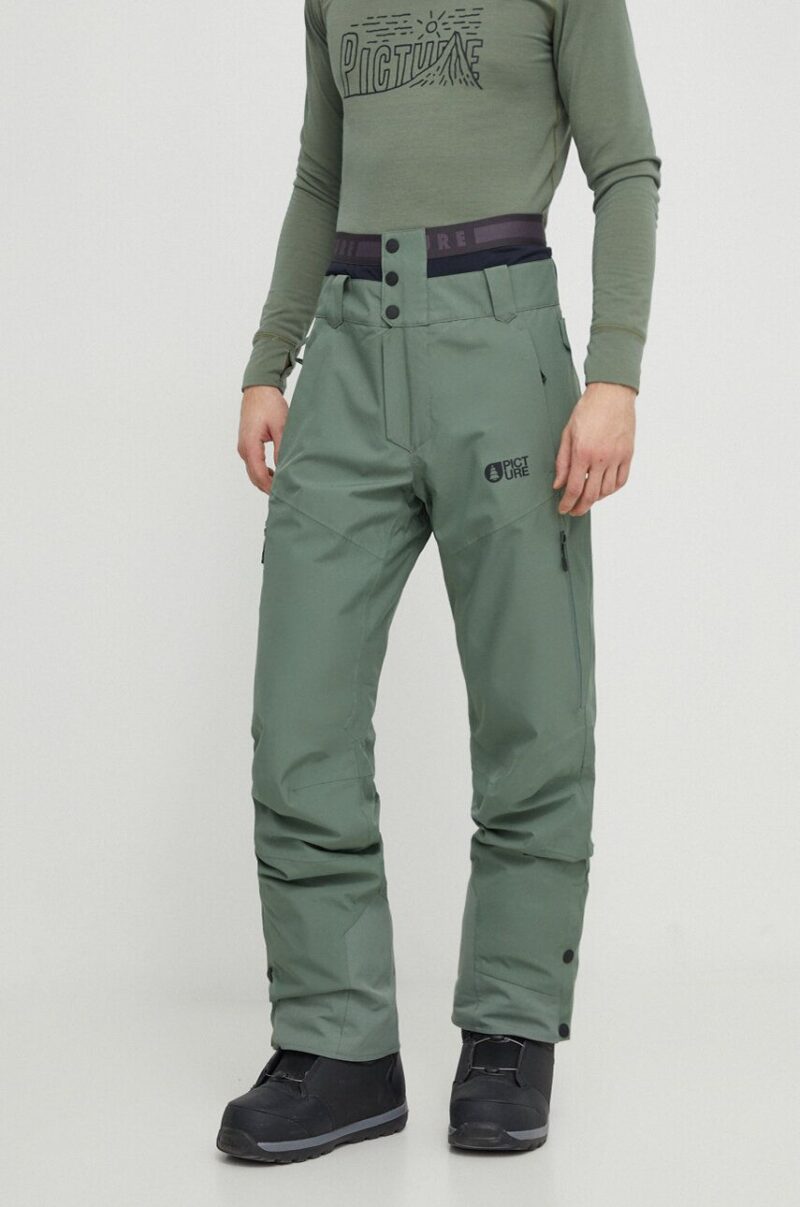 Picture pantaloni Object culoarea verde