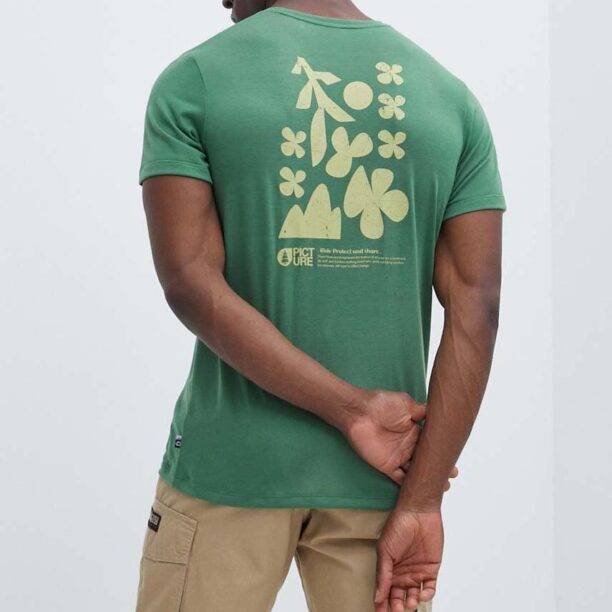 Picture tricou sport Timont Urban culoarea verde