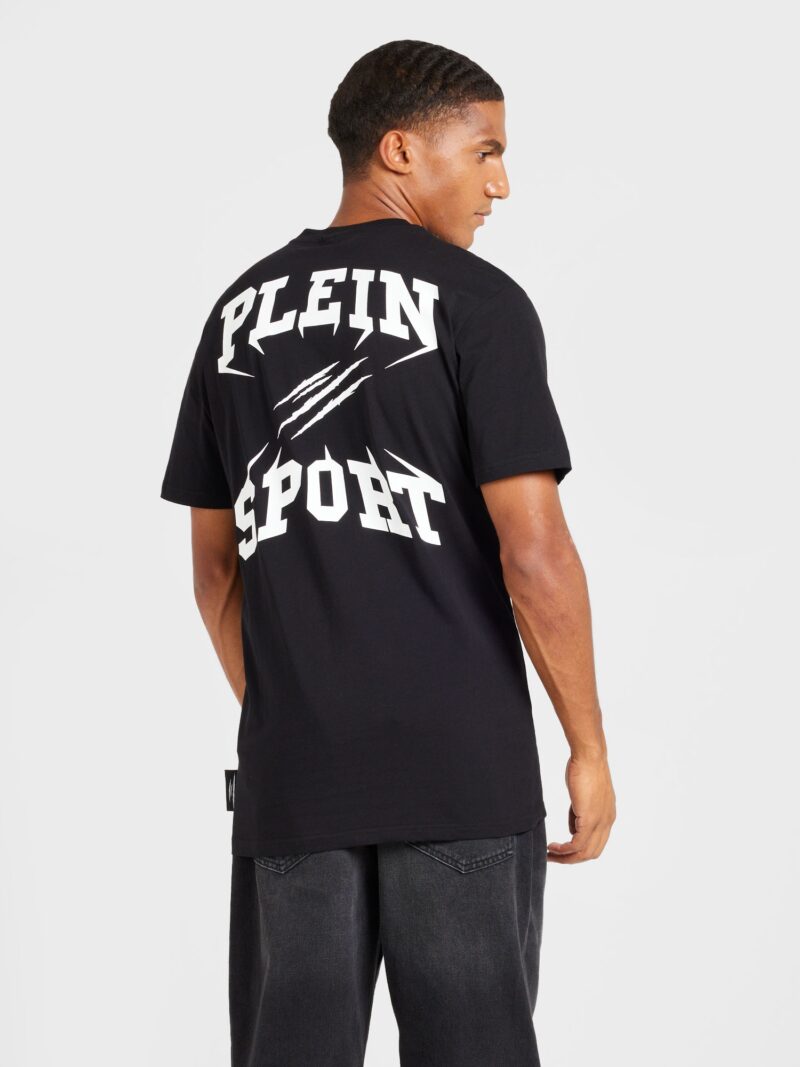 Plein Sport Tricou  negru / alb preţ