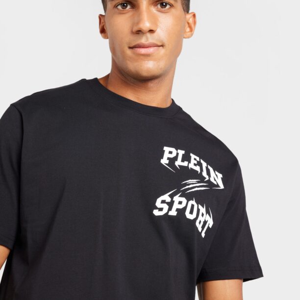 Plein Sport Tricou  negru / alb