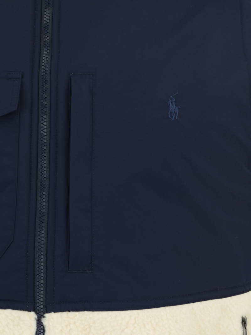 Polo Ralph Lauren Big & Tall Vestă  alb kitt / bleumarin preţ