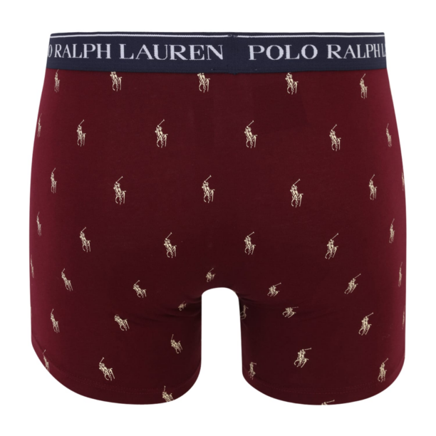 Polo Ralph Lauren Boxeri  albastru marin / gri amestecat / roșu bordeaux / alb murdar