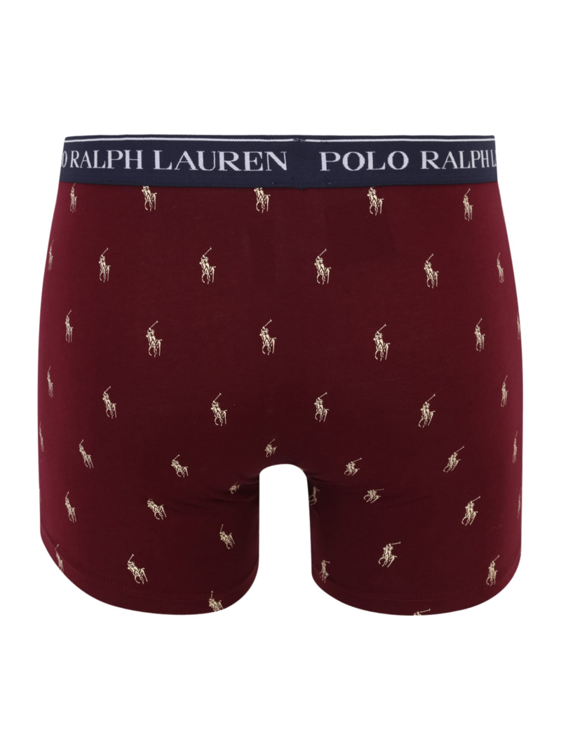 Polo Ralph Lauren Boxeri  albastru marin / gri amestecat / roșu bordeaux / alb murdar