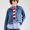 Polo Ralph Lauren Geacă de primăvară-toamnă  albastru marin / albastru denim / roșu / alb