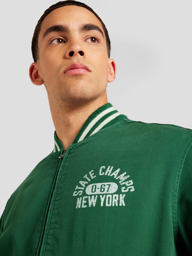 Preţ Polo Ralph Lauren Geacă de primăvară-toamnă  verde / alb