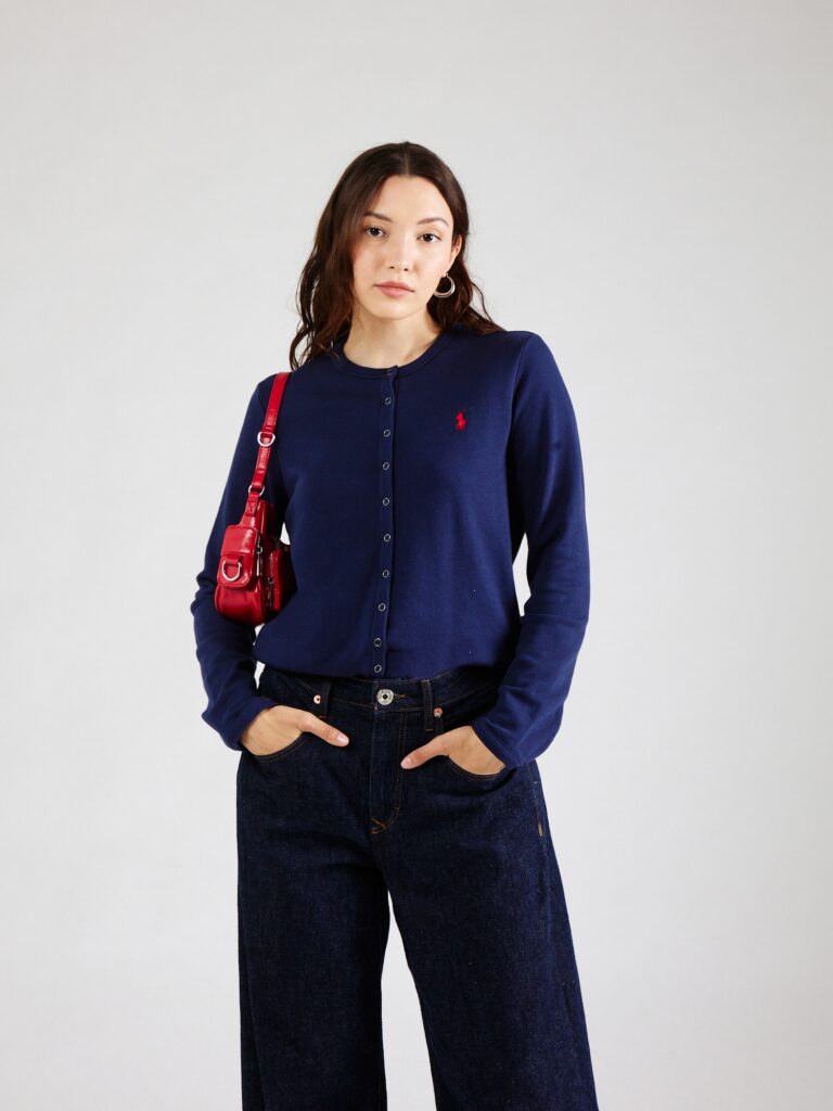 Polo Ralph Lauren Geacă tricotată  bleumarin