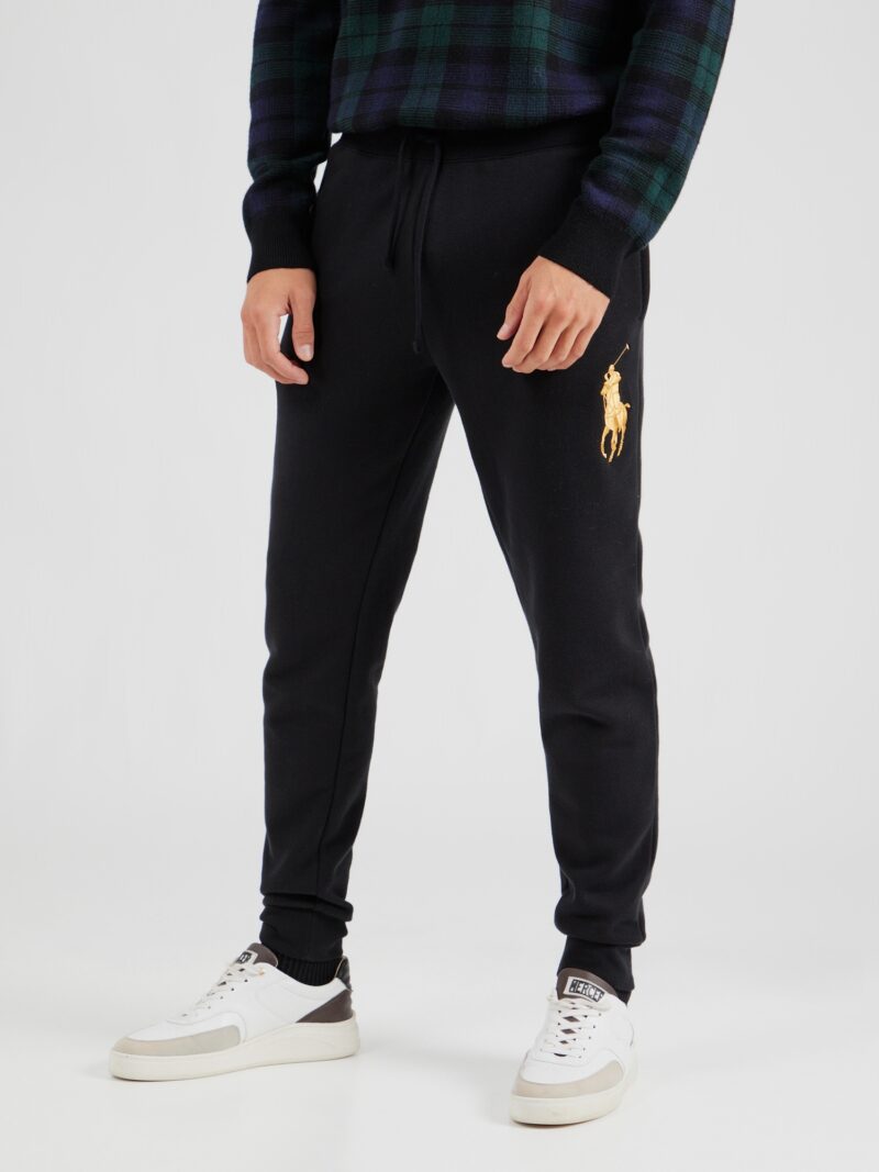 Polo Ralph Lauren Pantaloni 'ATHLETIC'  galben auriu / negru