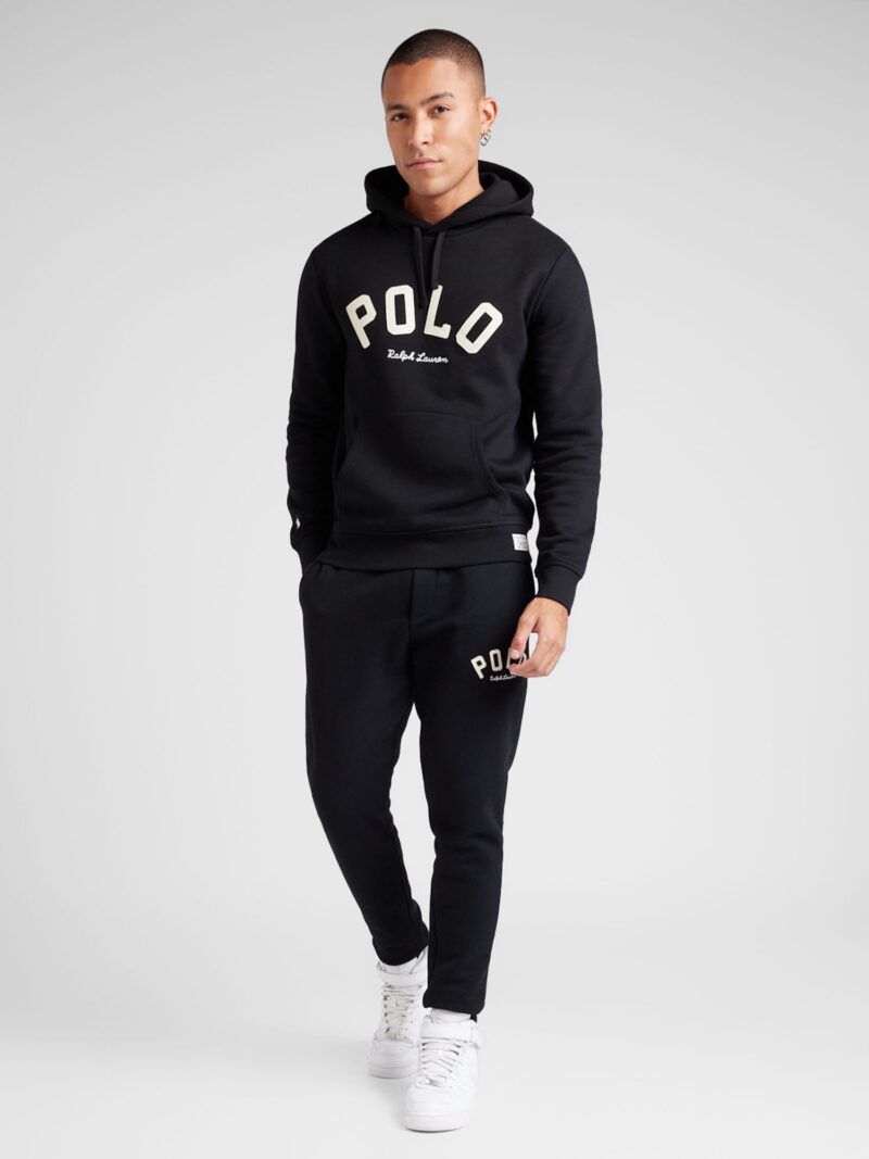 Cumpăra Polo Ralph Lauren Pantaloni 'ATHLETIC'  negru / alb