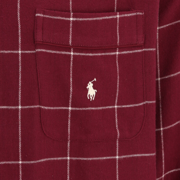 Polo Ralph Lauren Pijama lungă  roșu carmin / alb preţ