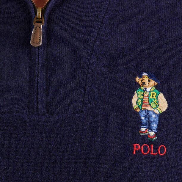 Preţ Polo Ralph Lauren Pulover  albastru / bleumarin / maro cappuccino / sângeriu