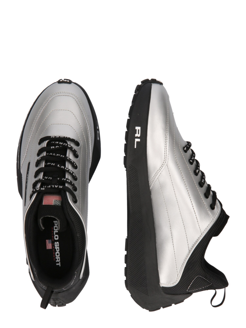 Polo Ralph Lauren Sneaker low 'PS 250'  negru / argintiu