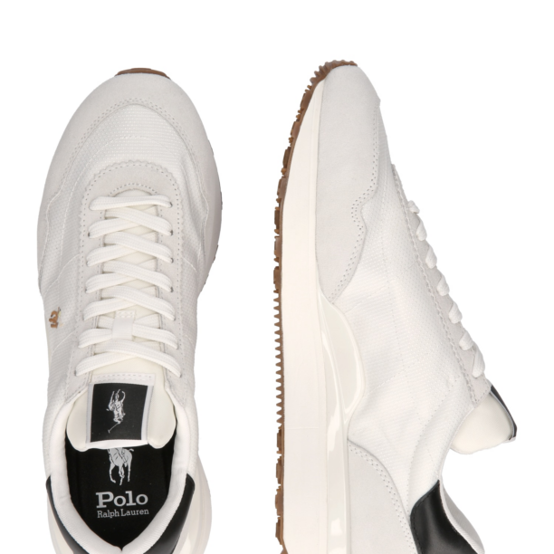 Polo Ralph Lauren Sneaker low 'TRAIN 89'  maro / negru / alb / alb murdar