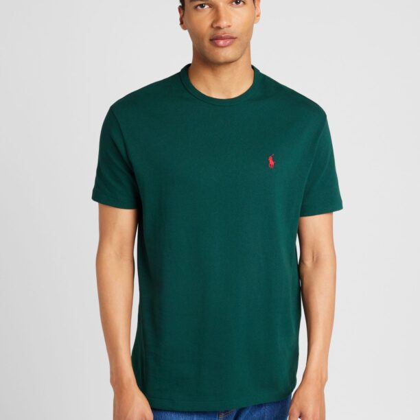 Polo Ralph Lauren Tricou 'SSCNCLSM1'  verde / roșu preţ