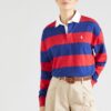 Polo Ralph Lauren Tricou  albastru regal / roșu / alb