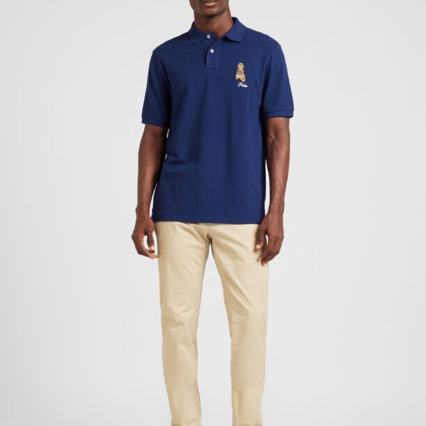 Cumpăra Polo Ralph Lauren Tricou  bleumarin / maro deschis