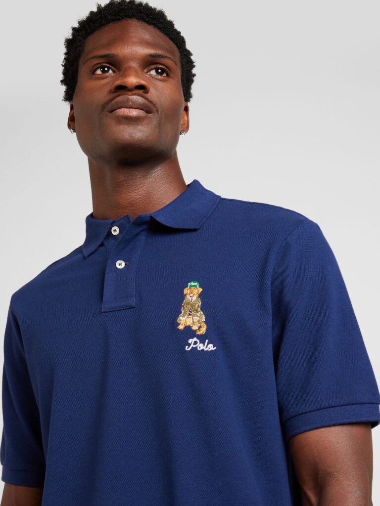 Preţ Polo Ralph Lauren Tricou  bleumarin / maro deschis