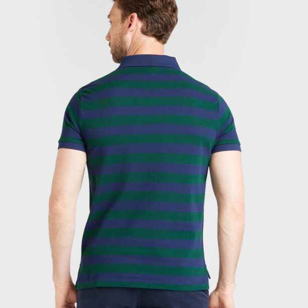 Polo Ralph Lauren Tricou  bleumarin / verde închis / alb preţ