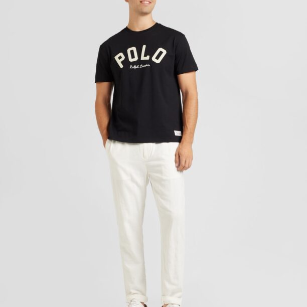 Polo Ralph Lauren Tricou  negru / alb preţ