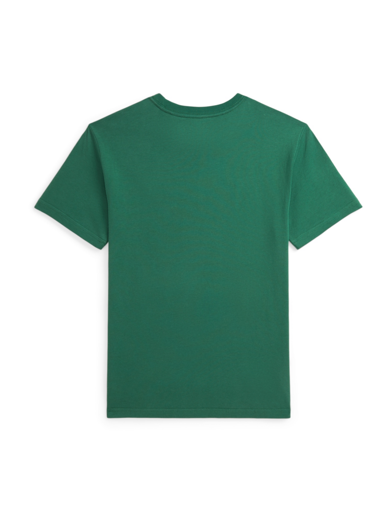 Polo Ralph Lauren Tricou  verde închis / roșu