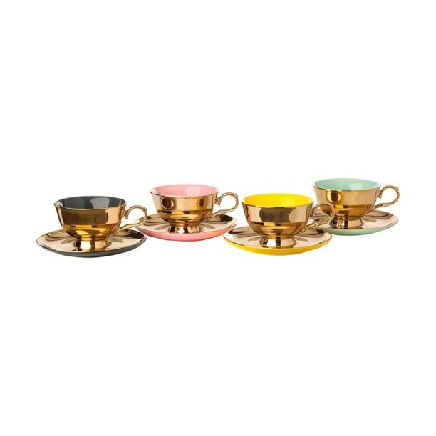 Pols Potten set de cești și farfurioare Tea set Legacy 4-pack