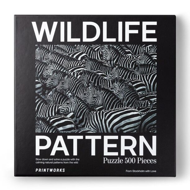 Printworks - Puzzle Wildlife Zebra 500 piese