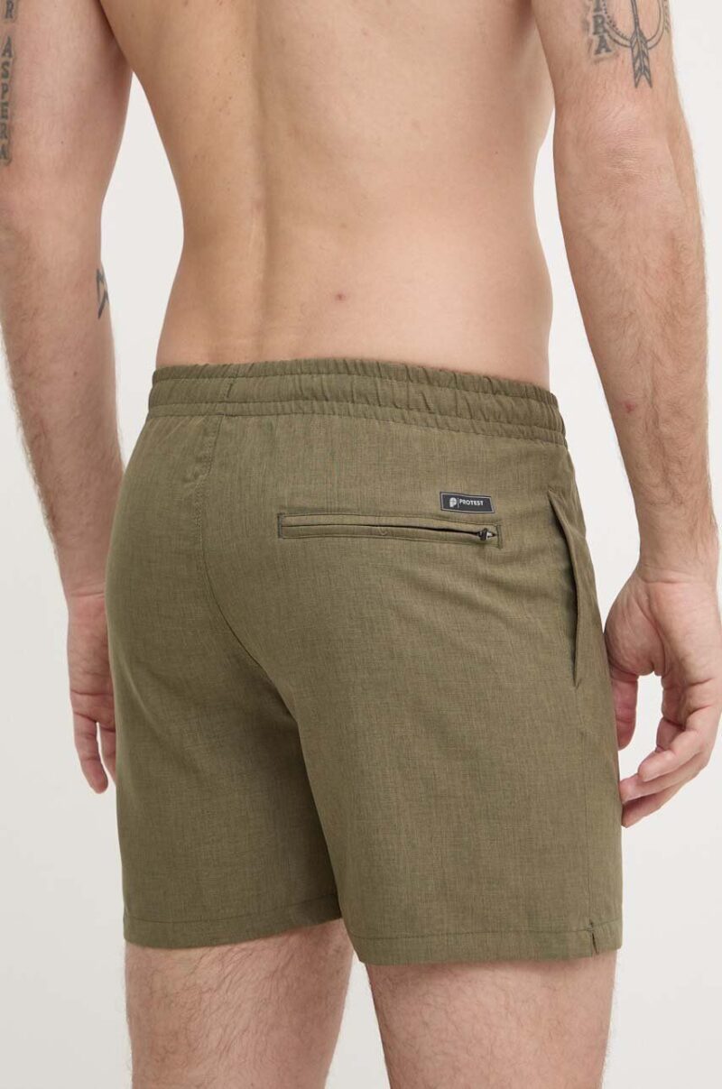 Protest pantaloni scurti de baie culoarea verde preţ