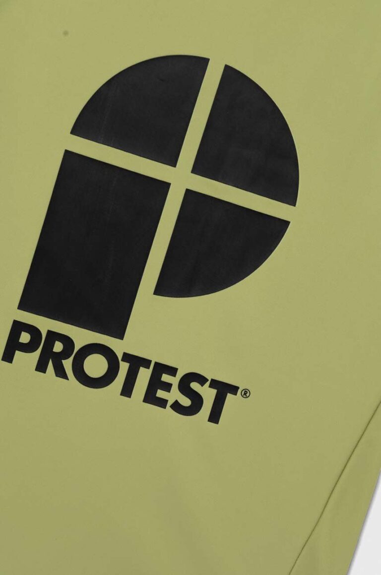 Protest tricou copii PRTBERENT JR culoarea verde preţ