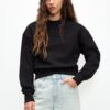 Pull&Bear Bluză de molton  negru