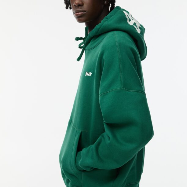 Pull&Bear Bluză de molton  verde pin preţ